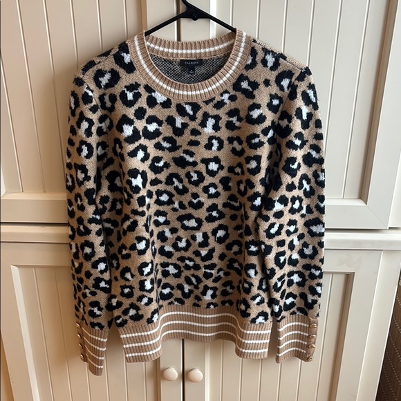 Talbots Sweaters - Leopard Print Sweater